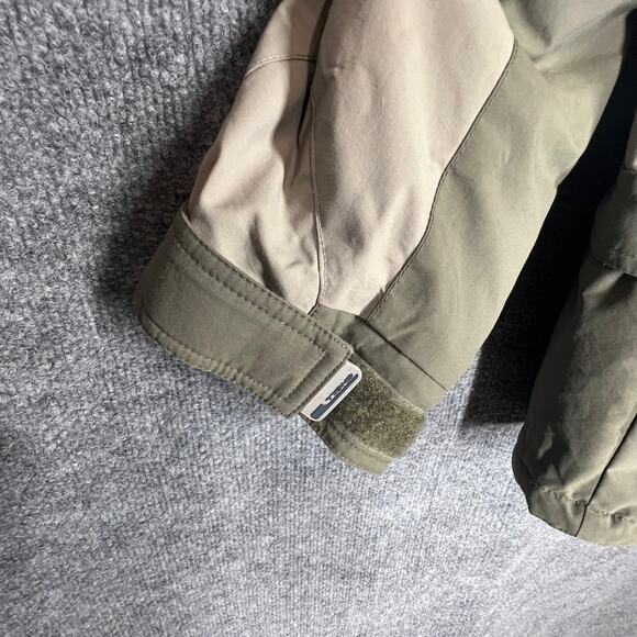 O'Neill Snowboard Jacket Mens Large Green Cream Performance Sporty Ski Athletic - Picture 10 of 11